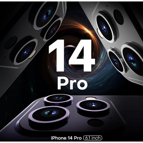 TAURI 5 in 1 for iPhone 14 Pro Case Clear - Picture 2 of 6